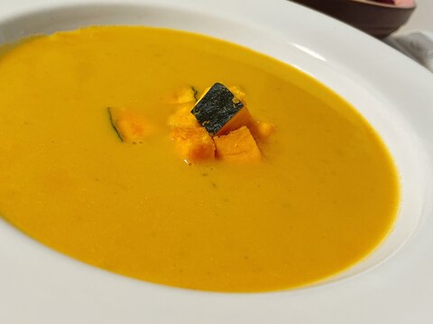 体を労わるかぼちゃのポタージュ